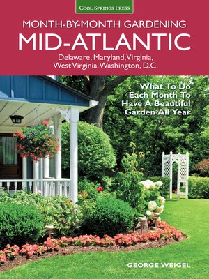 cover image of Mid-Atlantic Month-by-Month Gardening
